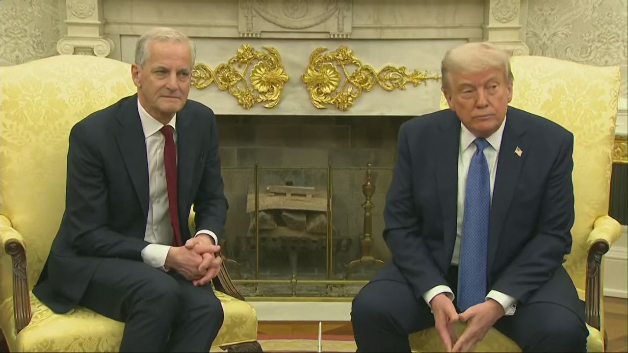 Trump meets with Norway PM
