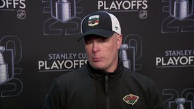 Wild prepare for Game 5 at Golden Knights [RAW]