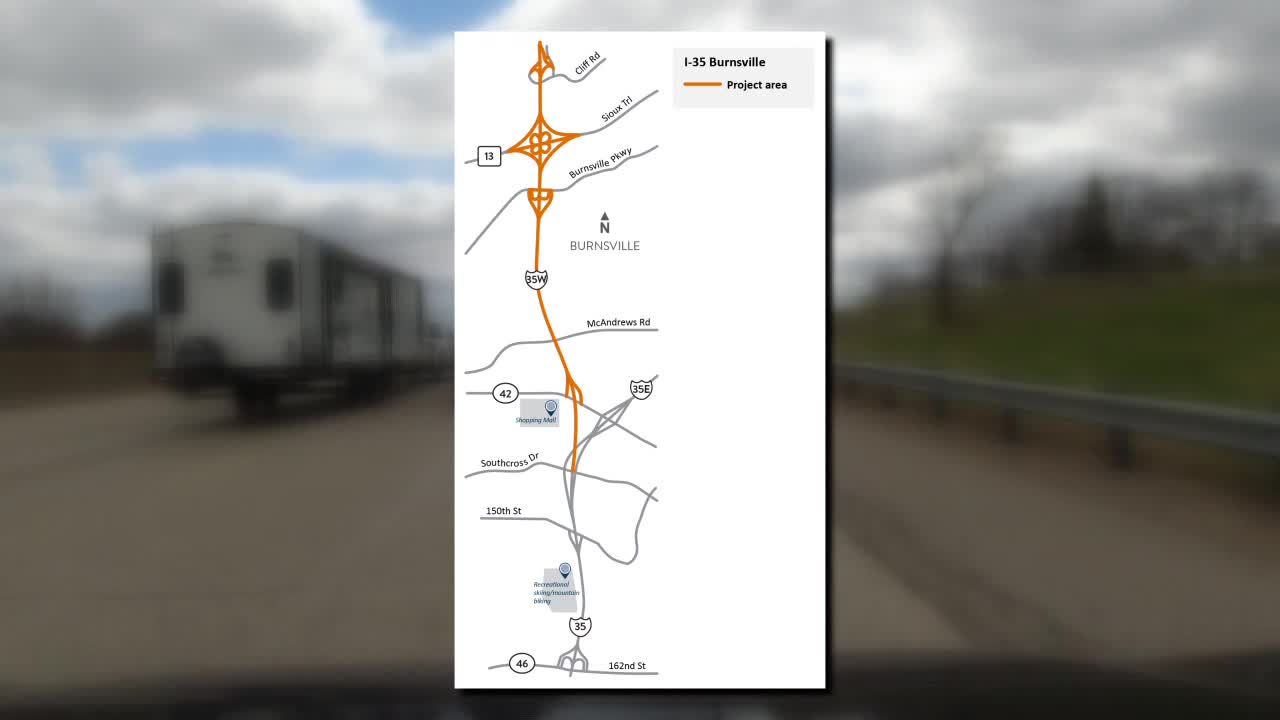 Drivers react to 35W closing from Burnsville split to I-494