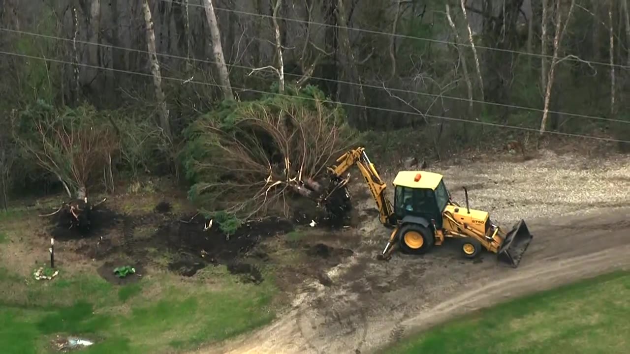 Sky FOX 9 captures damage from Monday's storms [RAW]