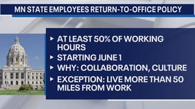 Some MN state employees exempt from office return