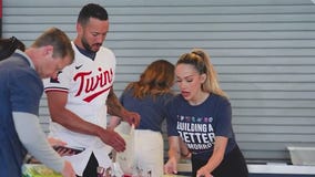 MN Twins kick of week of service
