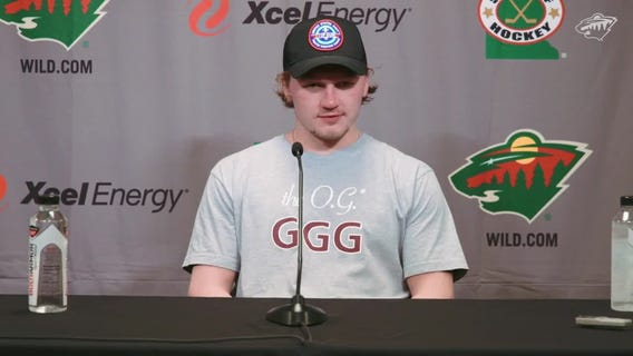 Kirill Kaprizov on future with Wild: 'I love it here' [RAW]