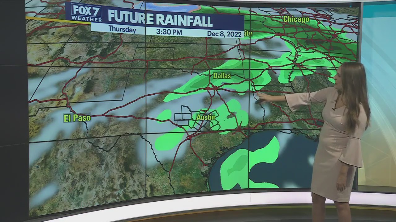 Warm weather continues all week with slight chances for rain