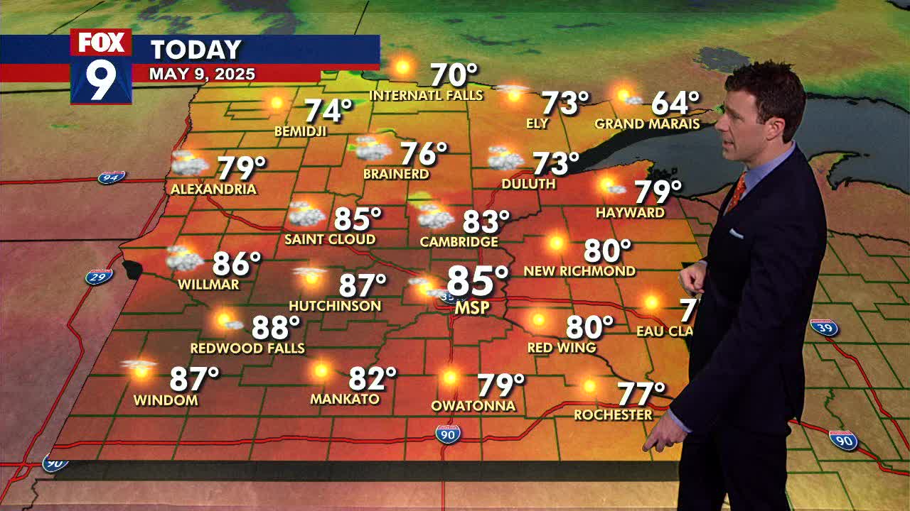 MN weather: A much warmer day on Friday