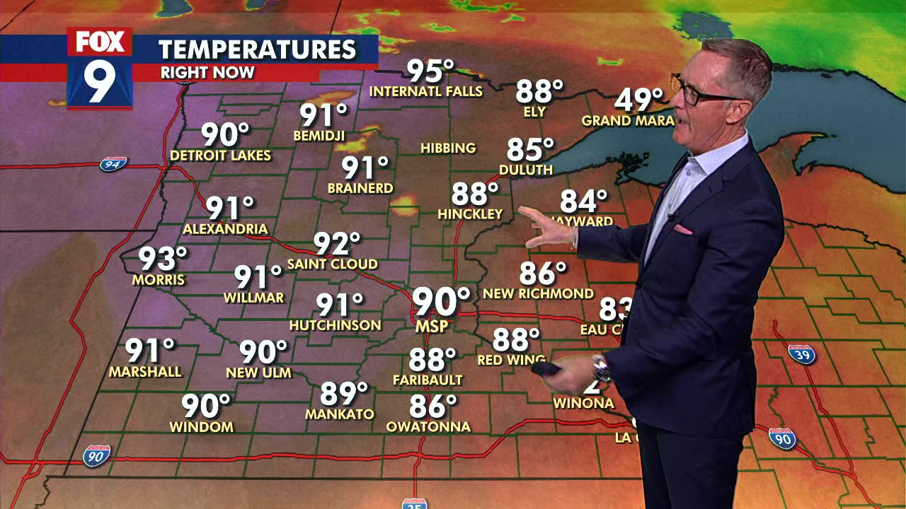 MN weather: Record-breaking Mother's Day heat