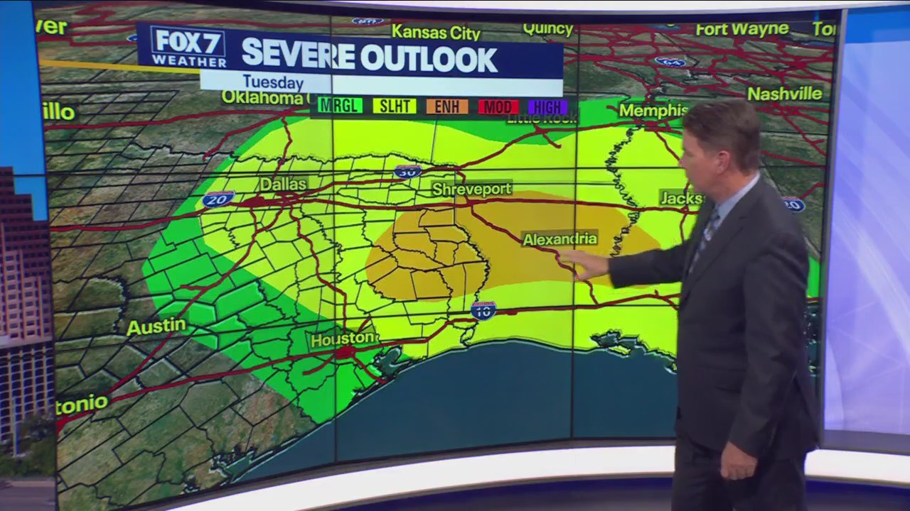 Foggy morning with potential for rain this evening