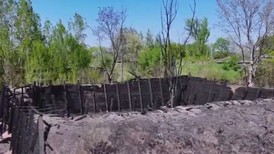 Fires started at abandoned WWII ammunition storage