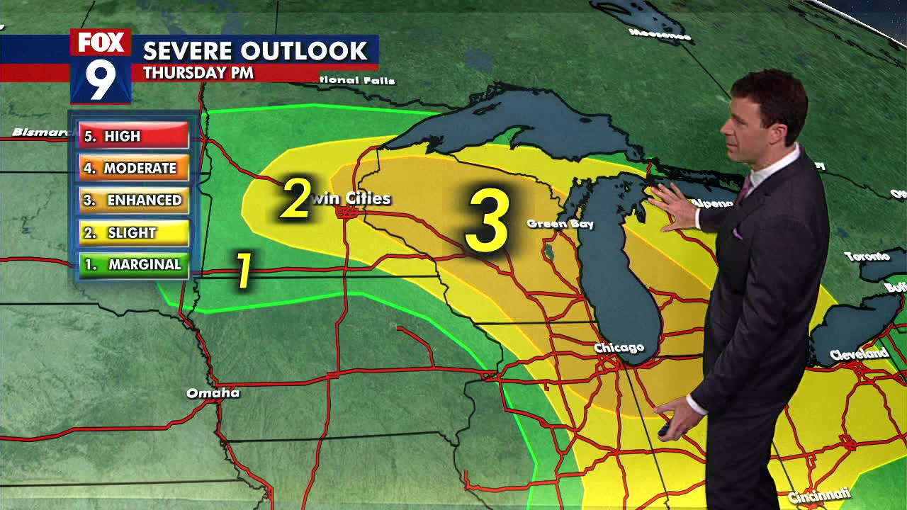 MN weather: Storms possible Thursday
