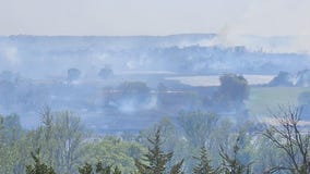 Minnesota brush fire burns 150 acres