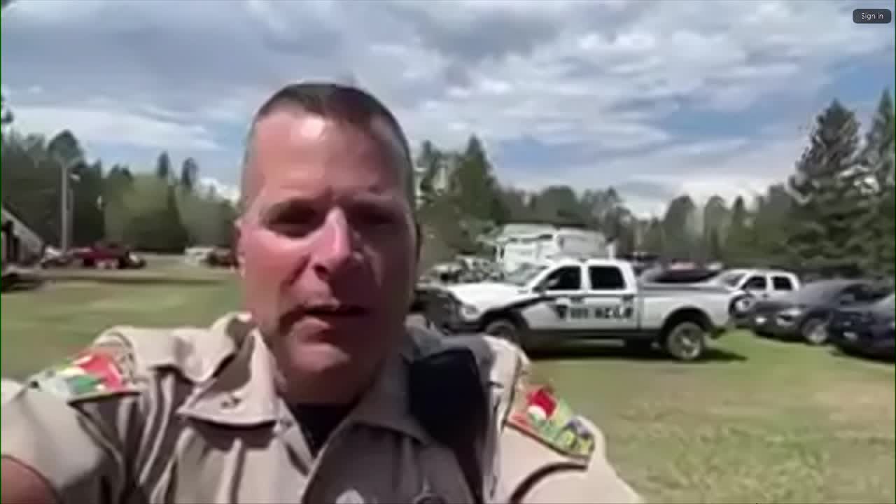 Sheriff weighs in on wildfire progress [RAW]