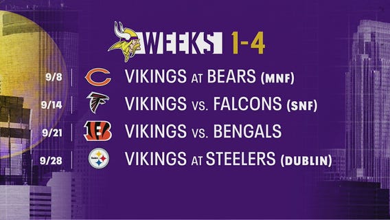 Vikings schedule release show with Pete Bercich, Jim Rich