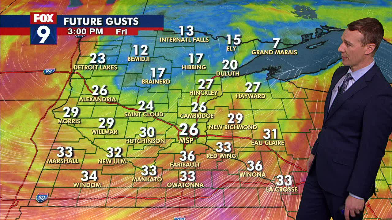 MN weather: Updated Friday forecast