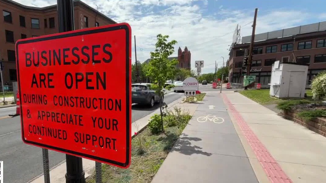Construction on Hennepin Ave has businesses struggling