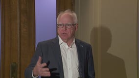 Gov. Walz speaks about legislative session ending