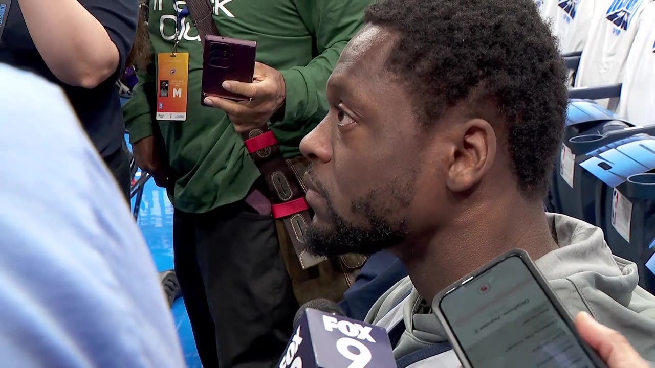 Julius Randle cherishing Timberwolves' playoff run [RAW]