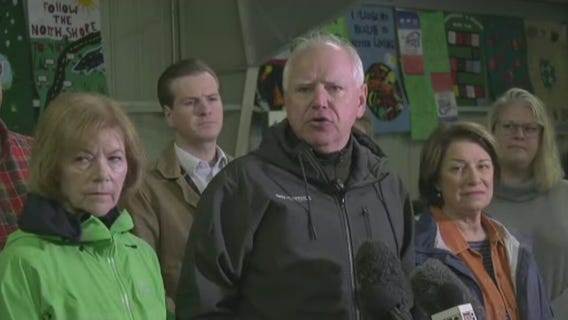 MN state leaders address wildfire damage [RAW]