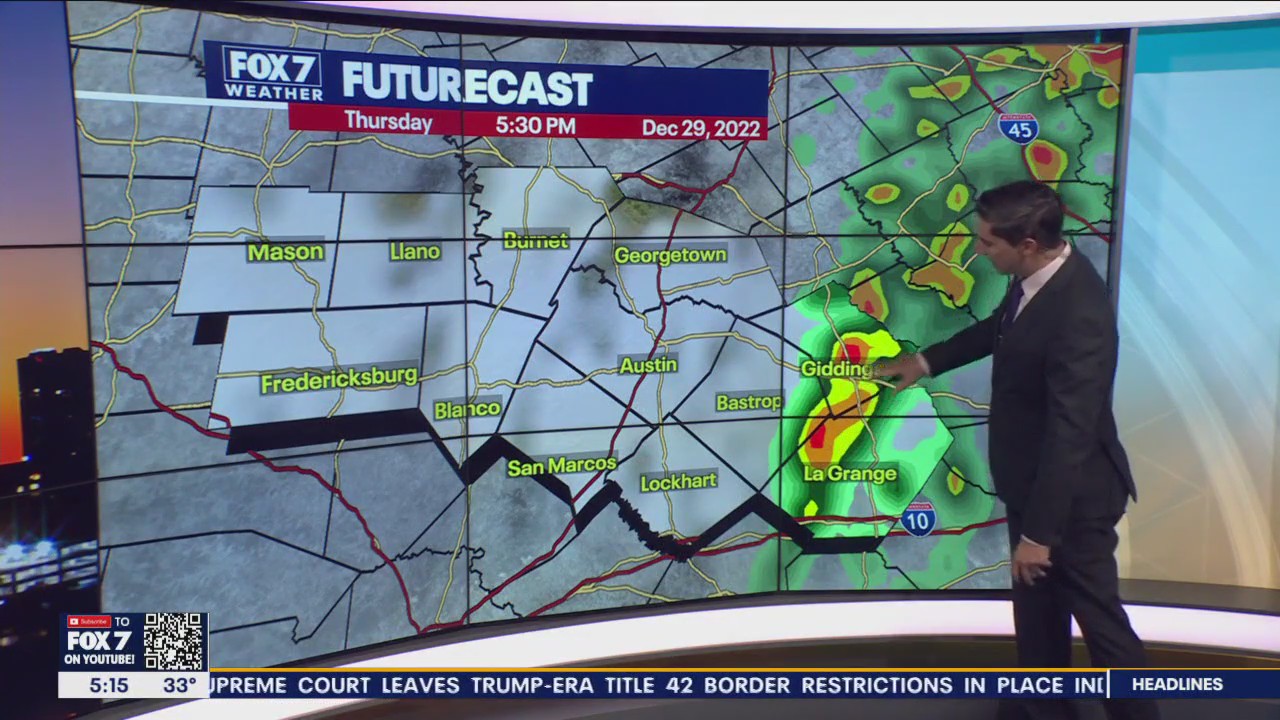 Warmer temperatures today, rain chances increase tomorrow