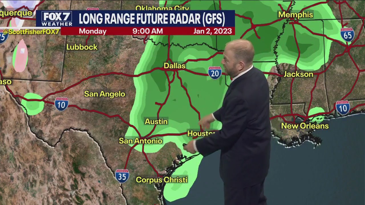 Another front on the way to start 2023