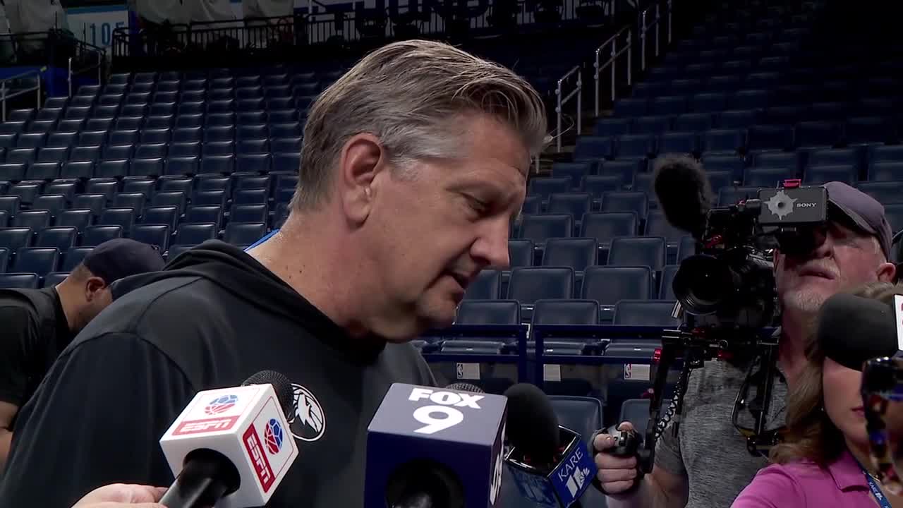 Timberwolves reflect after Game 1 loss to Thunder [RAW]