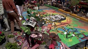 George Floyd Square moment of silence [RAW]