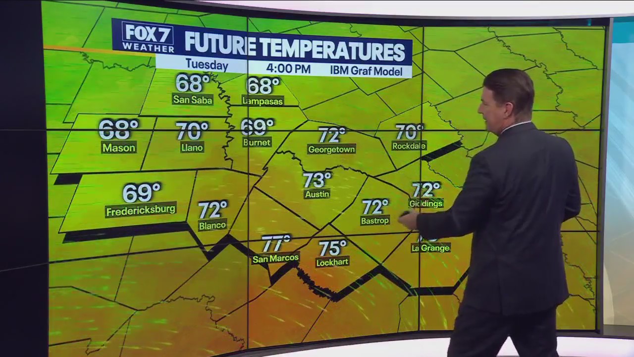 Warmer than average weather continues, chance of rain this weekend