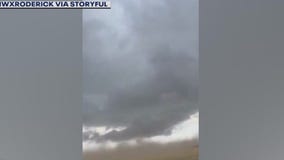 Severe storms over Memorial Day weekend