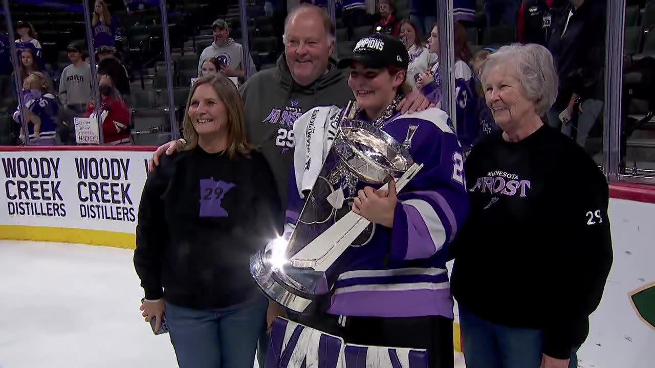 Minnesota Frost celebrate PWHL title repeat [RAW]