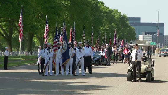 Ft. Snelling Cemetery Memorial Day Ceremony [RAW]