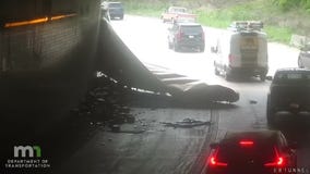 Aftermath of Lowry Hill Tunnel semi crash