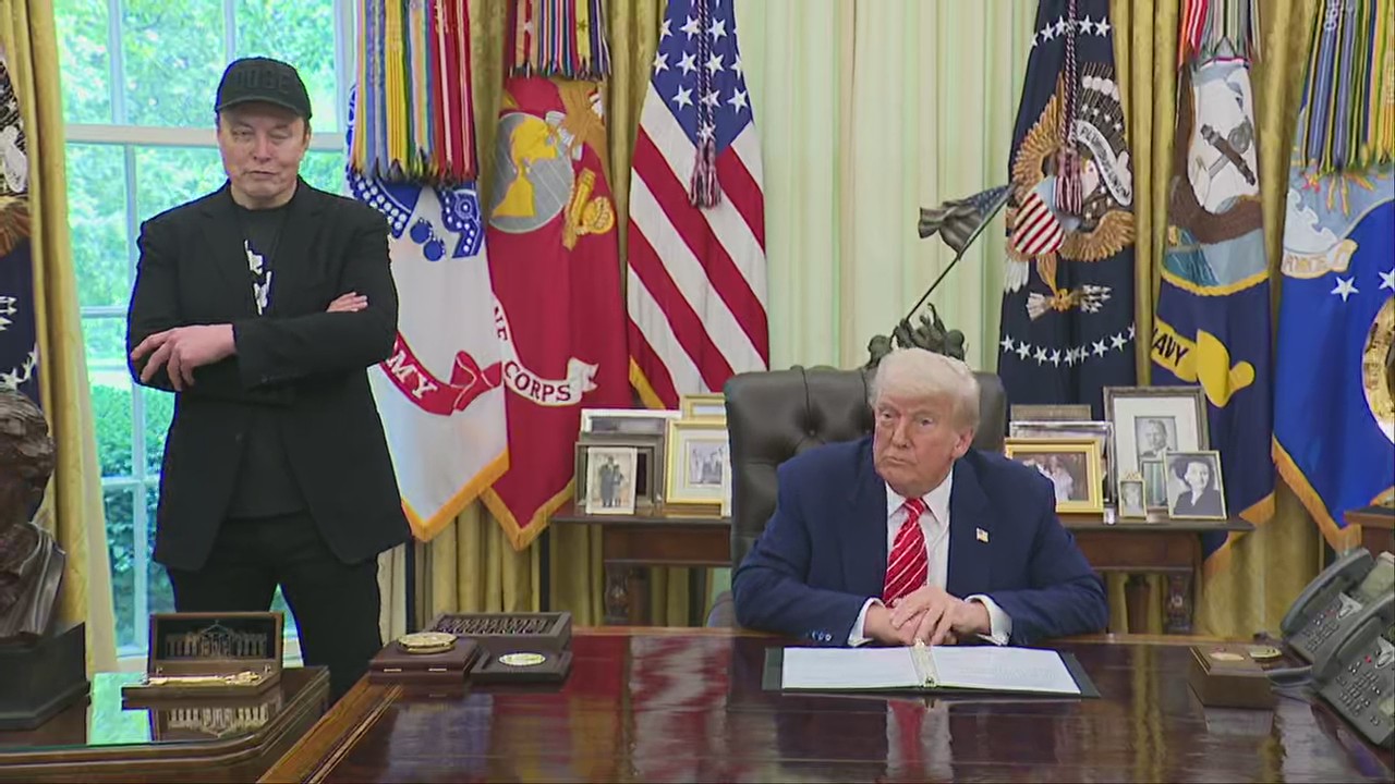 Donald Trump, Elon Musk on White House departure [RAW]