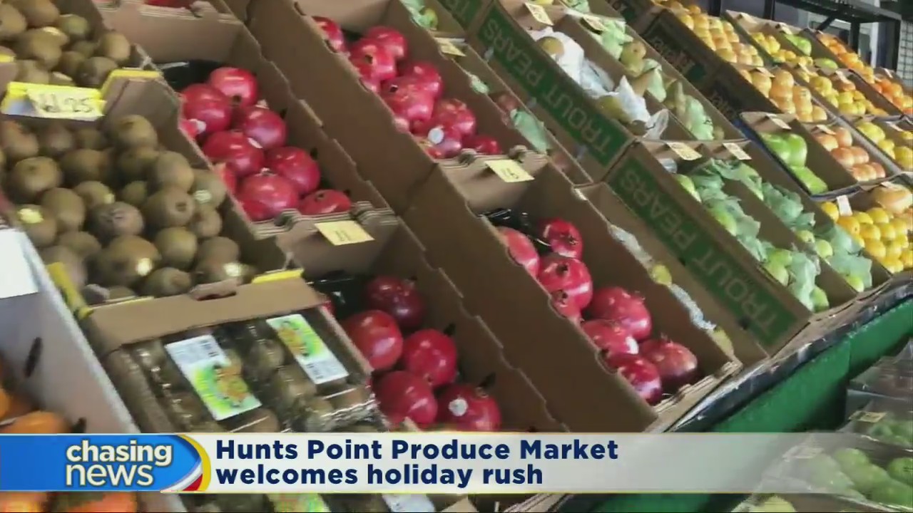 Hunts Point Produce Market welcomes holiday rush