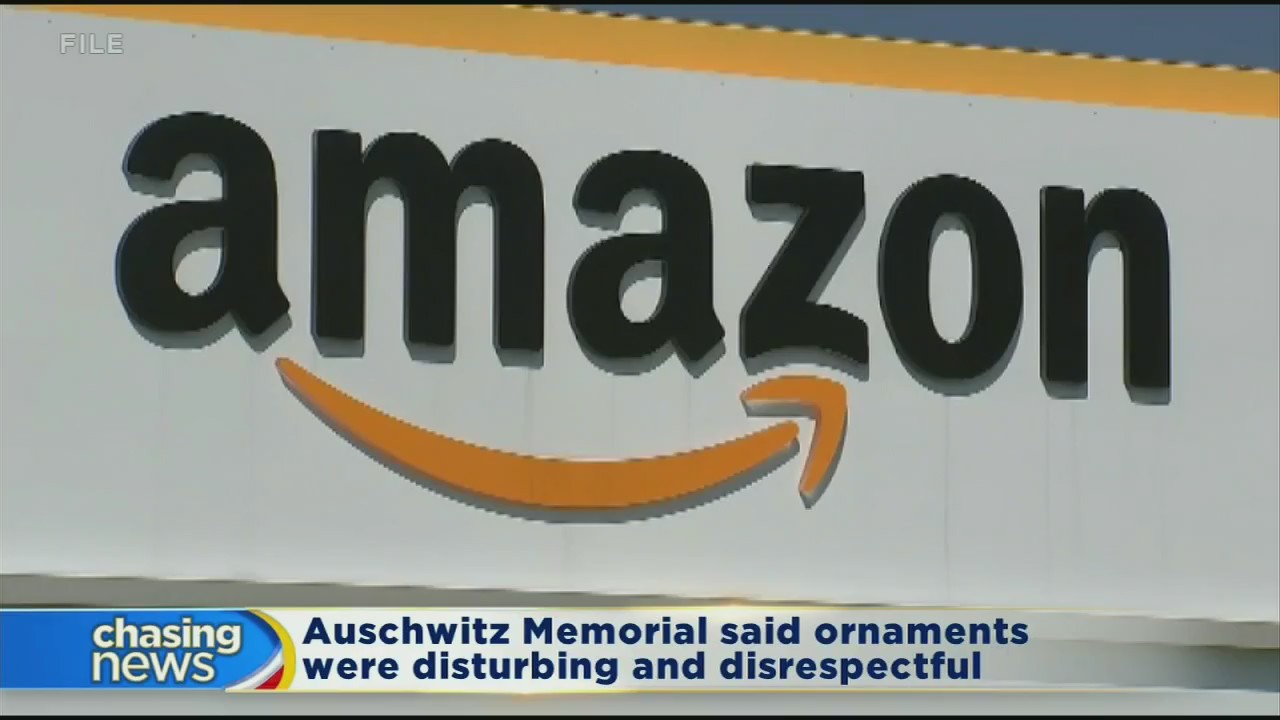 Amazon pulls Christmas ornaments depicting Auschwitz