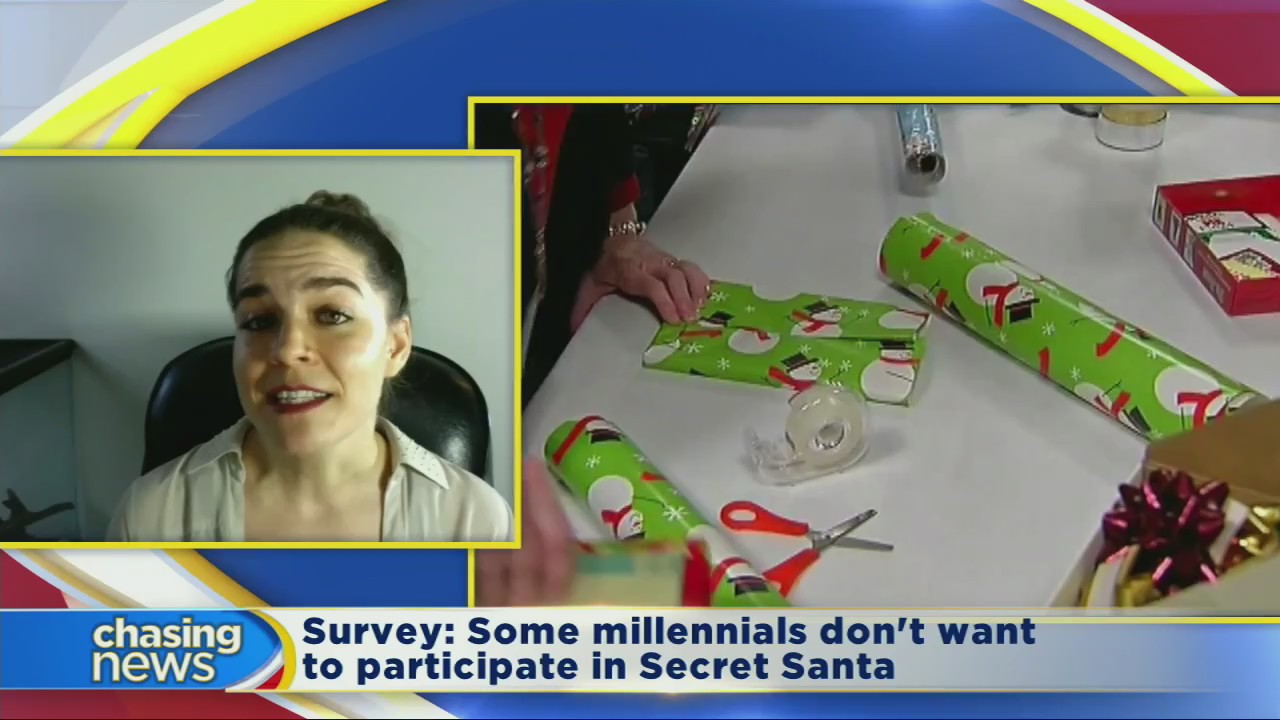 Survey: Many millennials shun Secret Santa