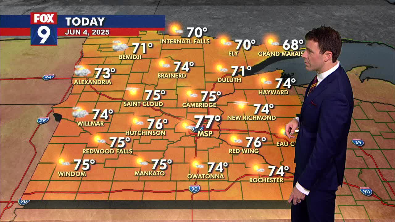 MN weather: Blue skies and pleasant on Wednesday