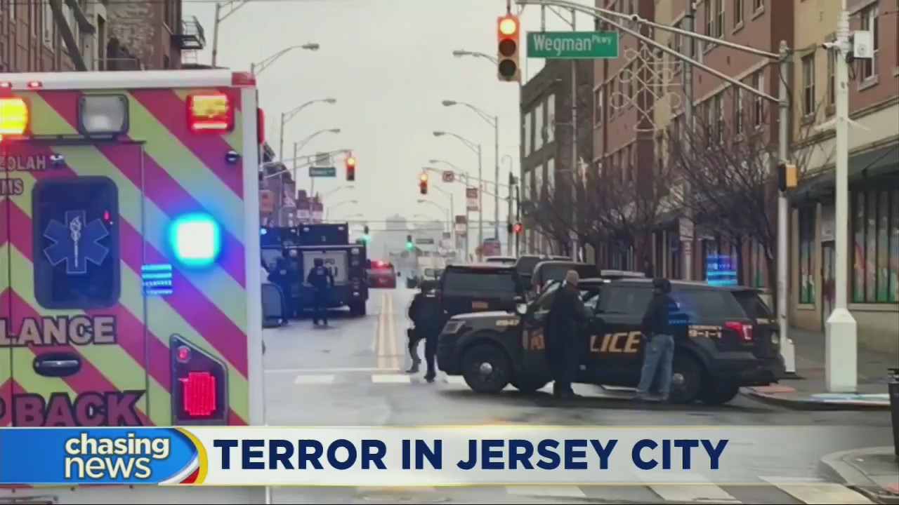 Police officer, three civilians killed in Jersey City