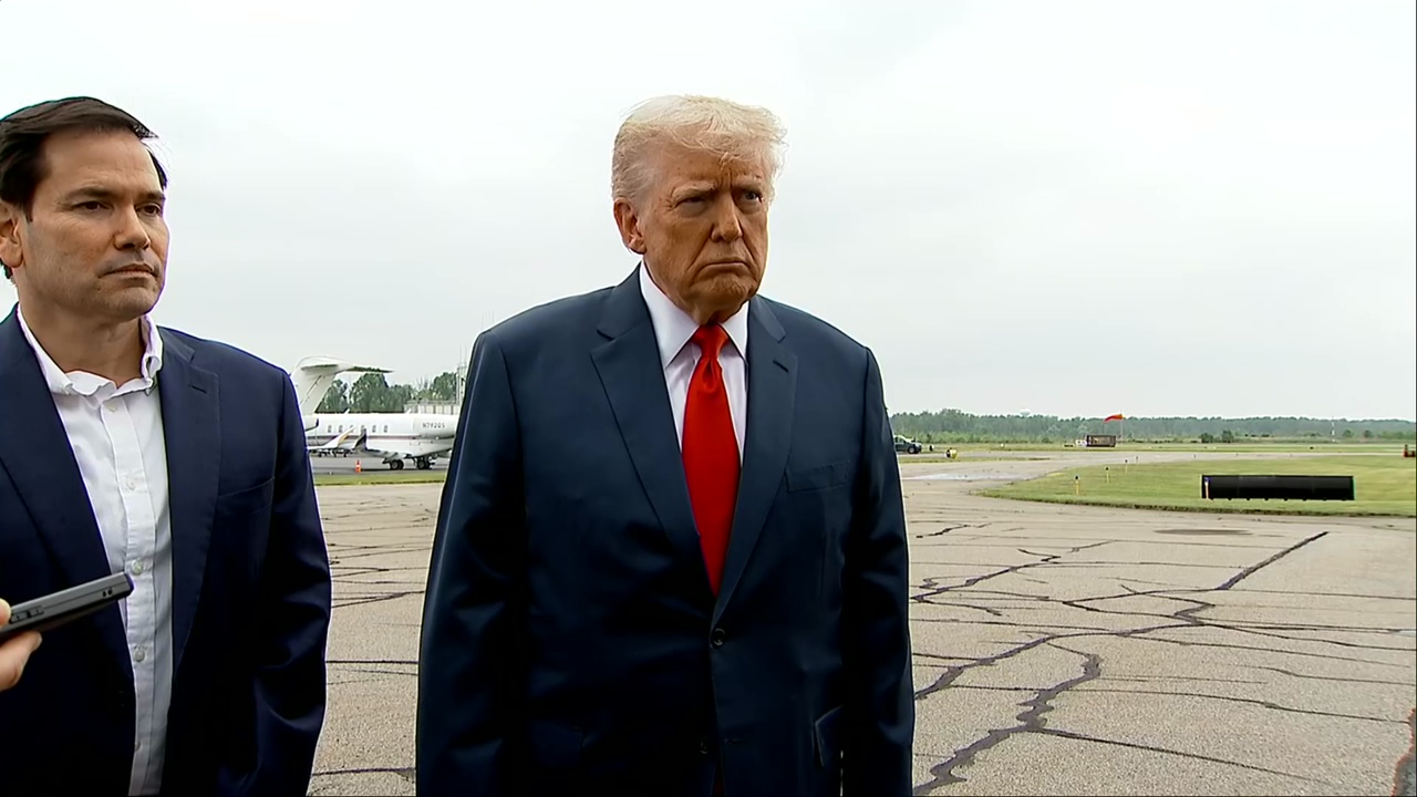 Pres. Trump talks sending National Guard to LA