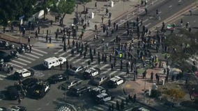 Marines deployed to Los Angeles protests