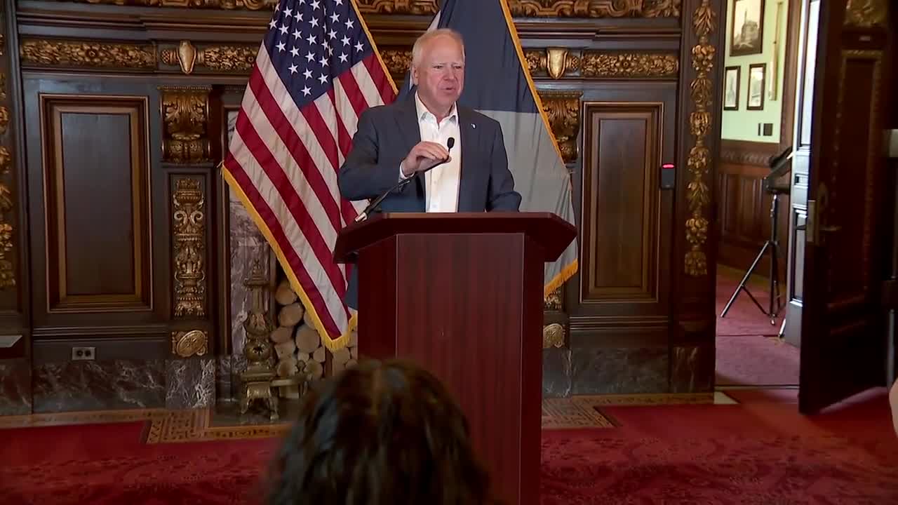 Gov. Walz says he'll sign budget bills [FULL]