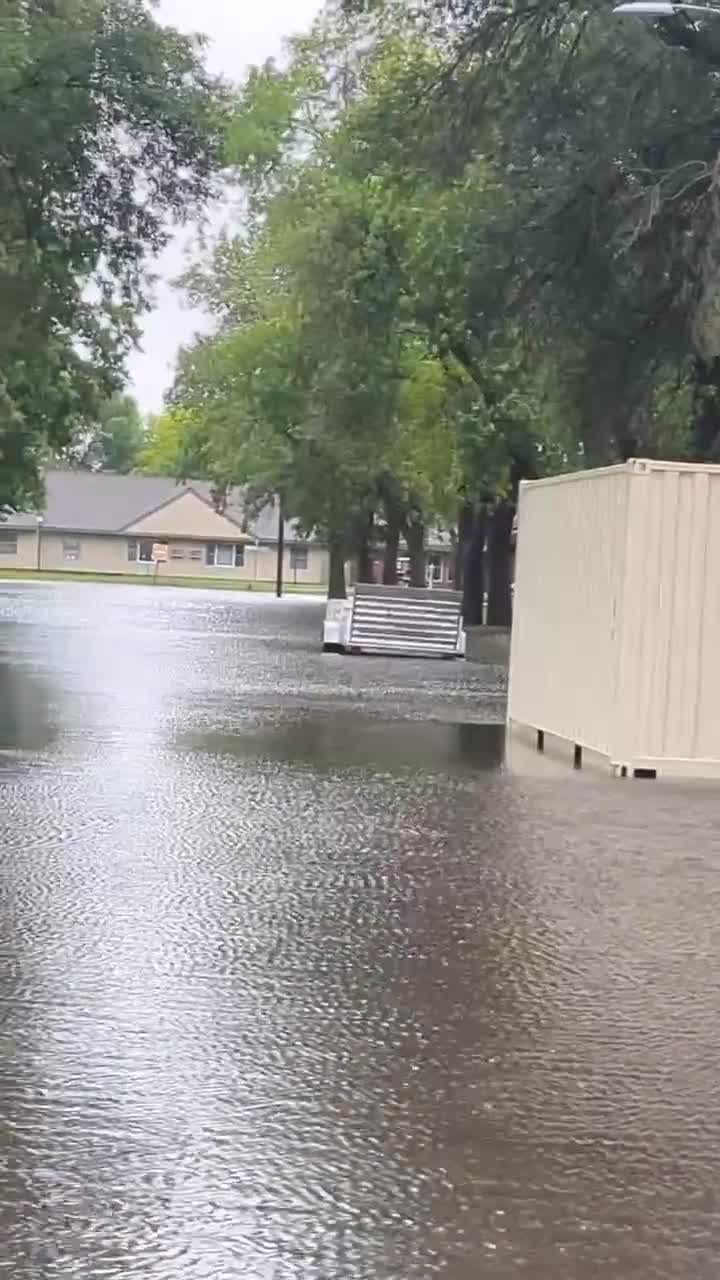 Clara City in western Minnesota flooded by Friday rainfall