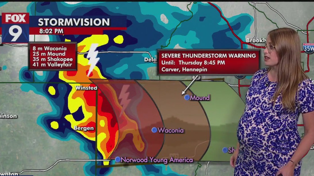 MN weather: Severe storms track towards Twin Cities | FOX 9 Minneapolis ...