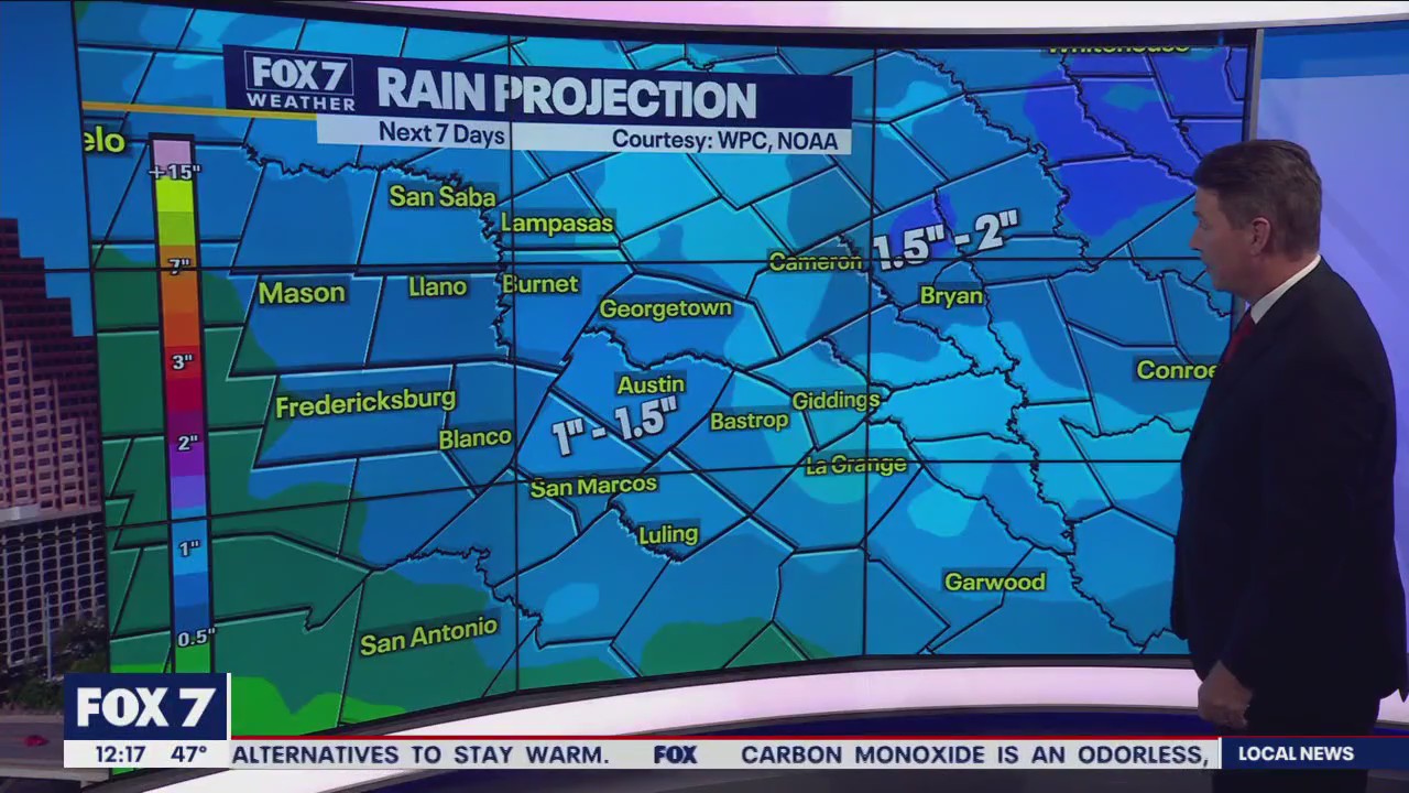 Temperatures to go up as winter weather leaves area, rain expected next week