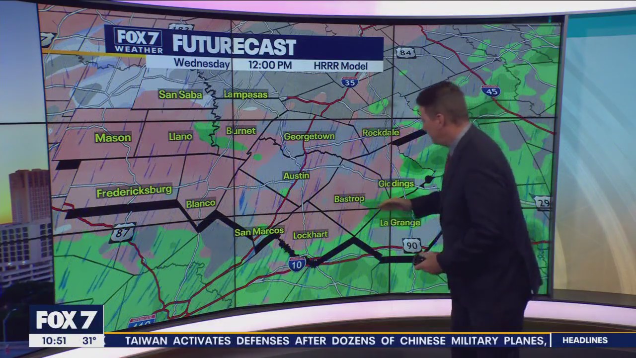Central Texas Weather: Winter storm expected to continue causing problems through Thursday at 6 a.m.