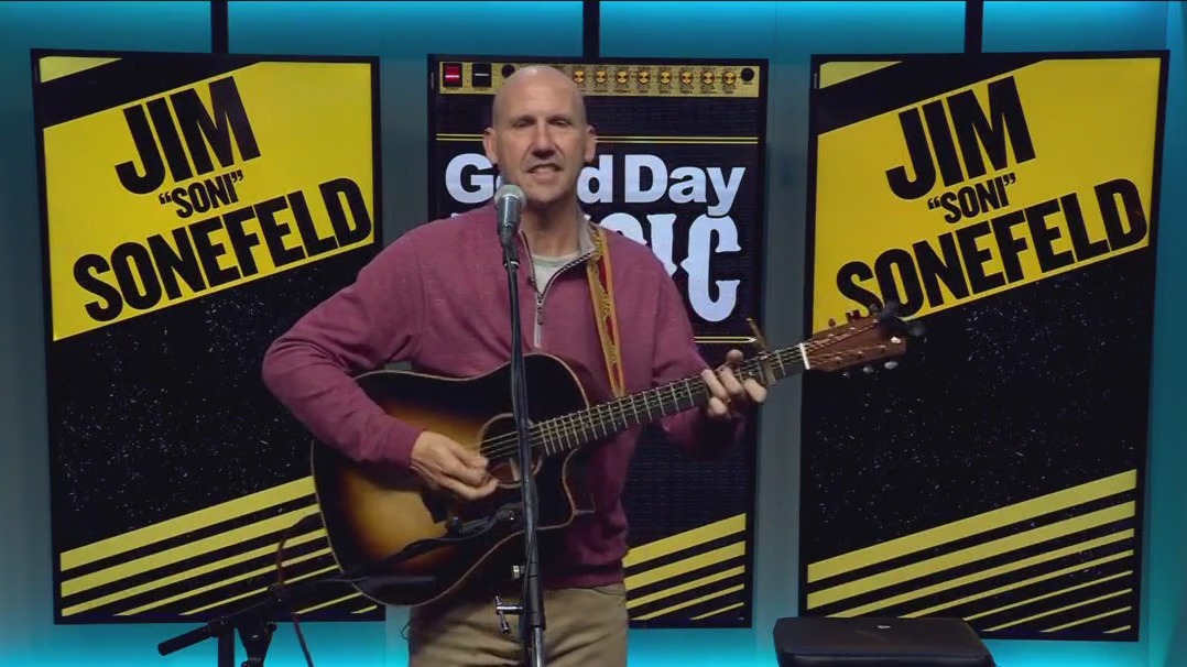 Jim "Soni" Sonefeld talks about memoir, performs live