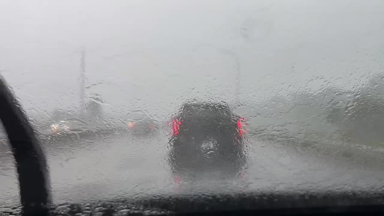 Downpour in Minnesota Monday afternoon