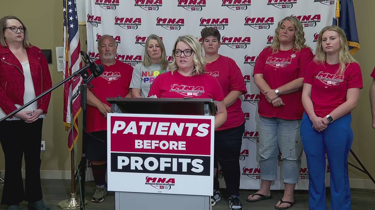 Minnesota Nurses Association approves strike [RAW]