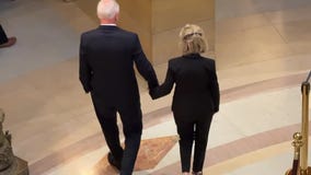 Gov. Walz pays respects to the Hortmans