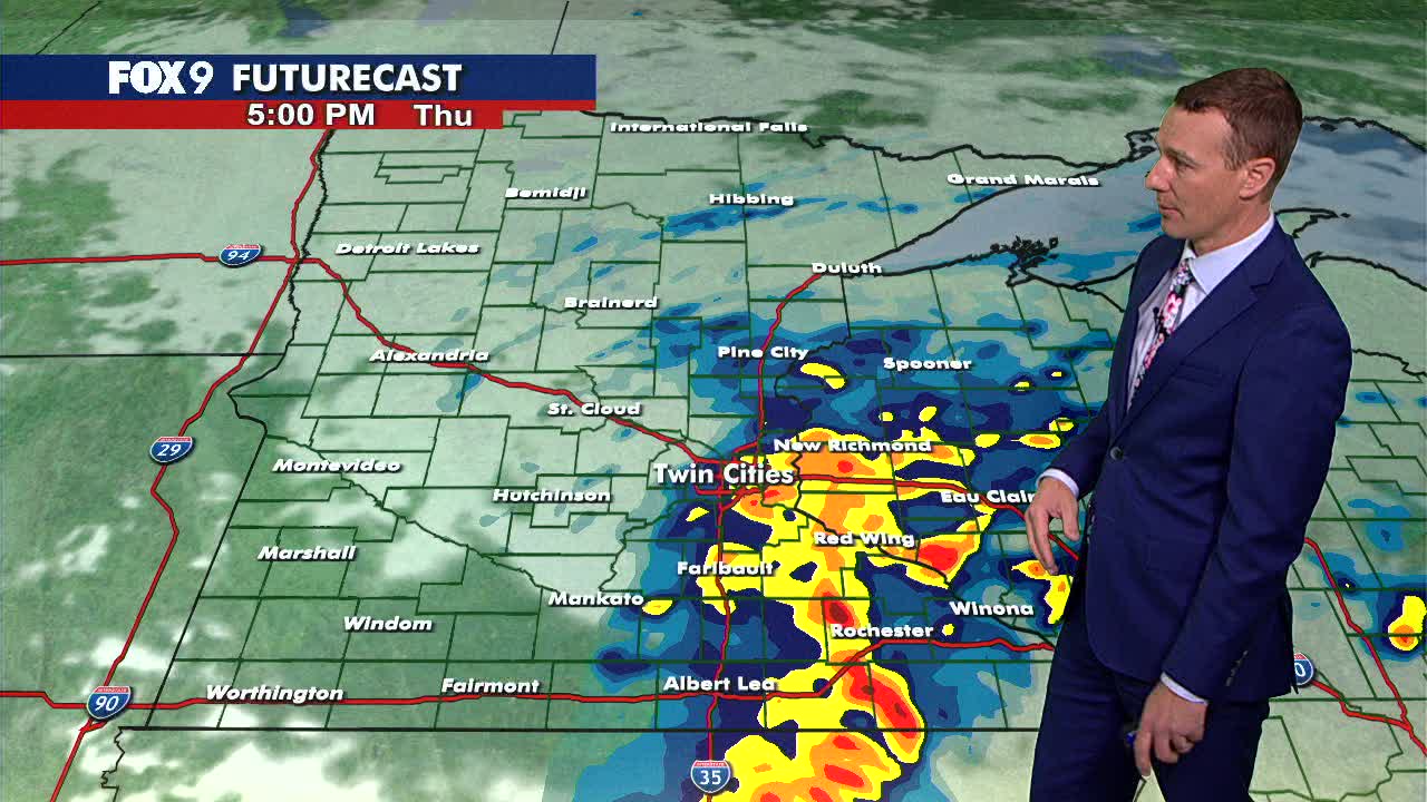 MN weather: More rain with cloudy skies Thursday