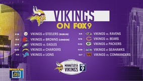 11 Vikings games on FOX 9 this season