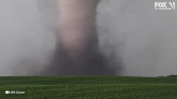 Tornado spotted near Canby, Minnesota
